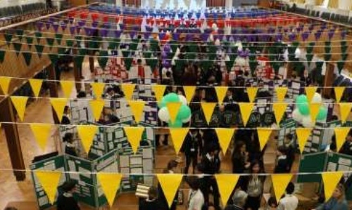 Science Fair in the Great Hall
